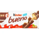 Kinder Bueno Milk Chocolate and Hazelnuts Single Bar 2 Finger x 21.5g (43g)