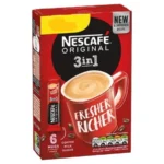 Nescafe Original 3 in 1 Sachets 6 Pack